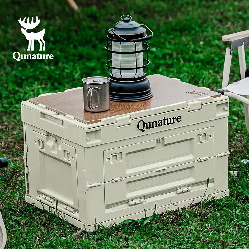 60L & 26L Multi-Door Folding Storage Box with Tabletop